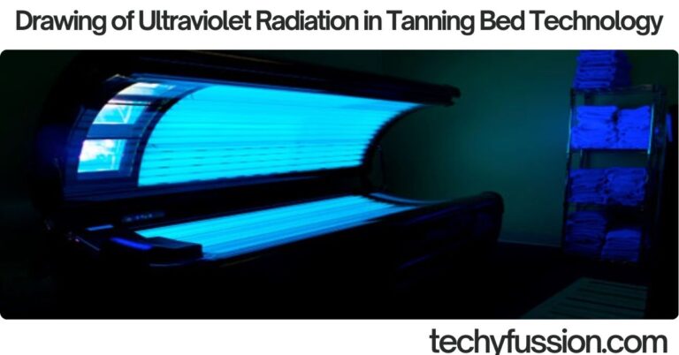 Drawing of Ultraviolet Radiation in Tanning Bed Technology