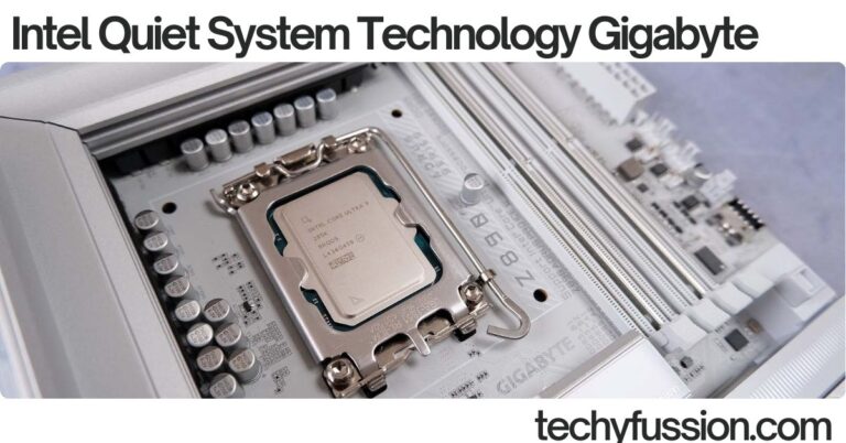 Intel Quiet System Technology Gigabyte