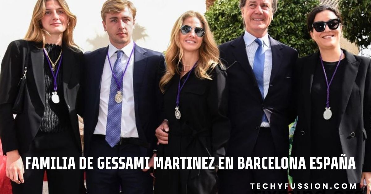 Familia de Gessami Martinez en Barcelona España